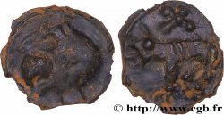 CARNUTES (Région de la Beauce) Potin à la tête diabolique et au loup