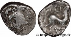 ÉDUENS (BIBRACTE, région du Mont-Beuvray) Denier à la lyre