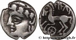 ALLOBROGES (Région du Dauphiné) Denier IAZVS au cheval galopant et à la rouelle TTB+