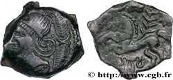 VÉLIOCASSES (Région du Vexin normand) Bronze SVTICOS, classe III à la tête casquée