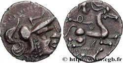 AULERQUES CÉNOMANS (Région du Mans) Denier au cheval et au sanglier SPL