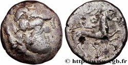 BAÏOCASSES (Région de Bayeux) Statère d’argent au sanglier et à la lyre