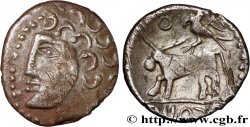 PARISII / DUROCASSES, Incertaines (Région de Paris) Drachme KOIIOS au taureau - CN. 192, B2