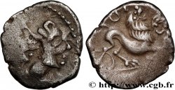 ARVERNES (Région de Clermont-Ferrand) Denier EPOMEDVOS au lion TB+/TTB+
