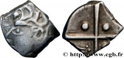 GALLIA - SÜWESTGALLIEN - PETROCORII (Region die Périgueux) Drachme “au style flamboyant”, S.- SS/VZ