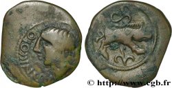 SANTONS / CENTRE-OUEST, Incertaines Bronze ANNICCOIOS (quadrans) au sanglier