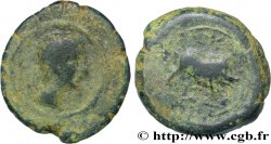 HISPANIA - IBERICO - CASTULO/KASTILO (Province de Jaen/Calzona) Quadrans de bronze au sanglier