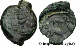 VÉLIOCASSES (Région du Vexin normand) Bronze SVTICOS au loup surmonté d’un sanglier