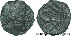 CARNUTES (Région de la Beauce) Bronze PIXTILOS classe VIII à l’oiseau dans le temple