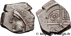 GALLIA - SOUTH WESTERN GAUL - RUTENI (Area of Rodez) Drachme “aux feuilles aquatiques” AU
