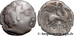 PICTONS (Région de Poitiers) Drachme au cavalier ailé