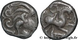 ÉDUENS (BIBRACTE, région du Mont-Beuvray) Denier à la lyre