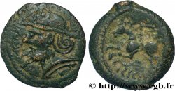 GALLIEN - BELGICA - SUESSIONES (Region die Soissons) Bronze CRICIRV, barbu