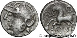 GALLIA - GALLIA DELLO SETTENTRIONALE - ÆDUI (BIBRACTE, Regione dello Mont-Beuvray) Denier à la tête casquée