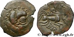 CORIOSOLITES (Région de Corseul, Cotes d Armor) Statère de billon, classe Va au nez en crosse TTB+