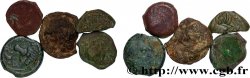GALLO-BELGIAN - CELTIC Lot de 5 bronzes