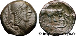 VÉLIOCASSES (Région du Vexin normand) Bronze SVTICOS, classe I au taureau