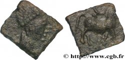 HISPANIA - IBERICO - CASTULO/KASTILO (Province de Jaen/Calzona) Demi-unité de bronze ou semis au taureau