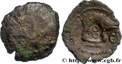 GALLIEN - AULERCI EBUROVICES (Region die Évreux) Bronze aux animaux affrontés