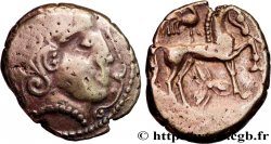 GALLIA - LEMOVICES (Area of Limoges) Statère à la grue XF/AU