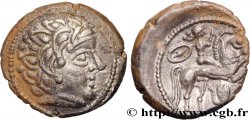 PICTONS / BITURIGES / CARNUTES - CENTRE-OUEST, Incertaines Drachme au cavalier et à la main - P II B