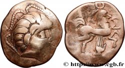 PICTONES (Area of Poitiers) Statère d’électrum à la main - classe A5 XF