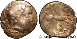 PICTONES (Area of Poitiers) Statère d’électrum à la main - classe A5 VF