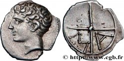 MASSALIA - MARSEILLES Obole MA, tête à gauche MS