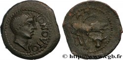 GALLIA - SANTONES / MID-WESTERN, Unspecified Bronze CONTOVTOS (quadrans) AU/AU