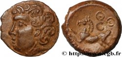 BITURIGES CUBES (Région de Bourges) Bronze ABVDOS aux trois annelets pointés