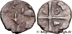 GALLIA - SOUTH WESTERN GAUL - VOLCÆ TECTOSAGES (Area of Toulouse) Drachme “à la tête cubiste”, S. 34, aux haches affrontées