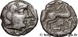 SANTONS / CENTRE-OUEST, Incertaines Drachme d’argent à l hippophore