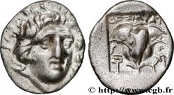 CARIA - CARIAN ISLANDS - RHODES Hemidrachme plinthophore