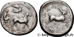 SICILIA - MESSANA Tétradrachme