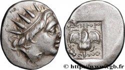 CARIA - CARIAN ISLANDS - RHODES Drachme plinthophore
