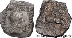 BACTRIA - BACTRIAN KINGDOM - PHILOXENUS Drachme bilingue quadrangulaire