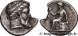 BRUTTIUM - LOCRES Nomos, statère ou didrachme