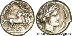 SICILIA - SICULO-PUNICO - CEFALU Tétradrachme