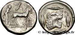 SICILE - LÉONTINI Tétradrachme