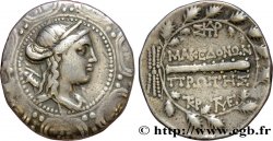 MAKEDONIEN - AMPHIPOLIS Tétradrachme stéphanophore