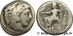 MACÉDOINE - ROYAUME DE MACÉDOINE - ALEXANDRE III LE GRAND Tétradrachme TB/B