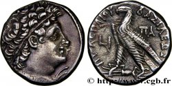 EGYPTUS -PTOLEMAIC KINGDOM - PTOLEMY IX SOTER II AND CLEOPATRA III Tétradrachme