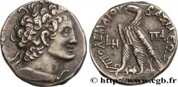 EGYPTUS -PTOLEMAIC KINGDOM - PTOLEMY IX SOTER II AND CLEOPATRA III Tétradrachme AU