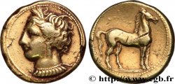ZEUGITANE - CARTHAGE Statère  TTB
