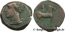 ZEUGITANE - CARTHAGE Unité de bronze TTB