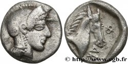 THESSALY - PHARSALOS Hemidrachme ou quart de statère AU