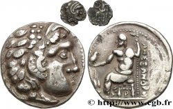 LOTTE Lot de 2 monnaies, imitations arabo-persiques au type d’Alexandre