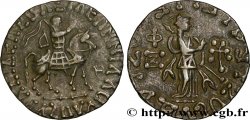 SCYTHIE - ROYAUME INDO-SCYTHE - AZÈS Tétradrachme bilingue TTB+