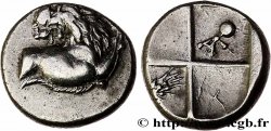 THRACE - CHERCHONÈSE DE THRACE - CHERRONESOS Hemidrachme ou demi-sicle SUP