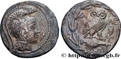 ATTIQUE - ATHÈNES Drachme stéphanophore